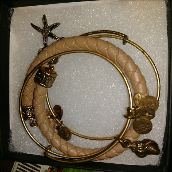 Three Alex and Ani Bracelets - Picture 1 of 1